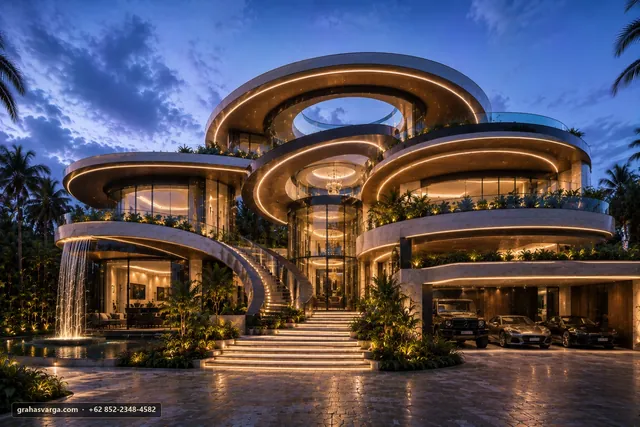 Arsitektur untuk Kabupaten Lamandau. — pandangan arsitektur 2