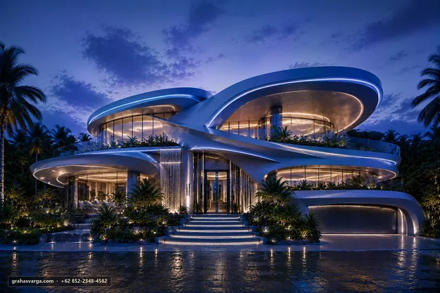 Arsitektur lokal Kabupaten Sukamara — Graha Svarga
