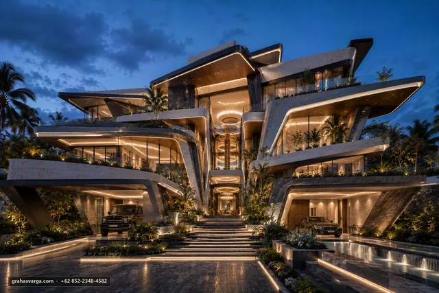 Arsitektur untuk Kabupaten Sukamara. — pandangan arsitektur 3